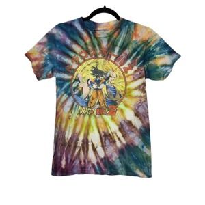 Dragonball Z Custom Ice Tie Dye Swirl Small Shirt Tshirt Art Artist Earth Tones